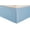 Blue, variant on Alive Pixels Bed Skirt Blue Solid 100% Cotton Split Corner 1Pc 24 Inch Drop 800TC (King, Blue)