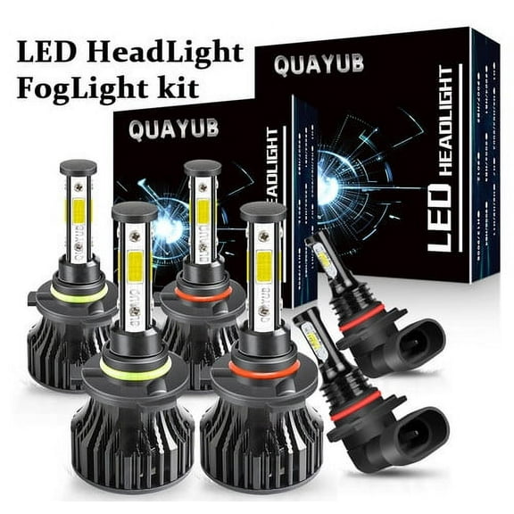 For Toyota Corolla 2005 2006 2007 2008 LED Headlight Bulbs Hi/ Lo FogLight