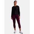 thumbnail image 3 of Athletic Works Women's and Women's Plus ButterCore Soft Tee with Long Sleeves, Sizes XS-4X, 3 of 6