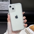 thumbnail image 4 of for iPhone 7/8 Sparkly Cute Transparent Case, Soft Silicone TPU, Camera Raised Protection, Anti-Slip and Anti-Shock, Glittering Suitable for Women, Girls - Clear, 4 of 7
