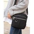 thumbnail image 2 of Women's crossbody bag, waterproof nylon shoulder wallet,Crossbody Bag Ladies Purses Fashion Tote Top Handle Satchel Beach Bag (Black), 2 of 6