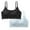 Multicolor, variant on LYEAA Wireless Everyday Bras for Women Padded 2 Pack No Wire Wirefree Seamless Bras Push up Breathable Pullover Sleep Bras Comfortable Shaping Full Figure Soft Stretch T-Shirt Bras Multicolor XL