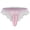 🔥 Pink, variant on Men's Sexy Thong Underwear Lace-Detail Low-Rise Contour Pouch Breathable Soft Fabric Seamless Edge No-Show Minimal-Coverage Quick-Dry Comfortable Intimates for Men Workout and Casual Wear