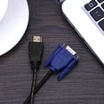 thumbnail image 3 of HDMI-compatible macho a VGA macho Cable de transferencia Adaptador convertidor HDTV Cable auxiliar (3 m) Ndcxsfigh  Nuevos Originales, 3 of 6