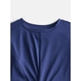 thumbnail image 2 of Athletic Works Girls Twist Front Active Tee with Short Sleeves, Sizes 4-18 & Plus, 2 of 3