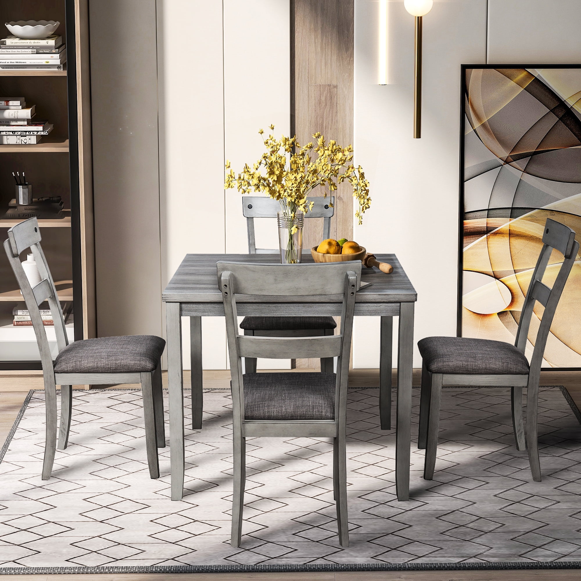 Table Sets For Kitchen : China Dining Table Set Dining Room Table Set Dining Table Dinette Sets For Small Spaces Dinning Table With Chairs Set Of 4 Kitchen Dining Table Set Manufacturer China Dining Room Sets : Don't want to leave the chairs behind?