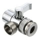thumbnail image 3 of Adaptador de grifo conmutado, de ducha universal para baño con cabezal rociador fijo,Pieza de repuesto para de ducha universal de baño,Válvula desviadora de cabezal de ducha, 3 of 8