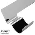thumbnail image 3 of SHOWERORO Soporte Para Y Rizador De Cabello Montado En Pared Con Moderno Plata, 3 of 8
