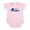 Petal Pink, variant on CafePress - Put It In Sideways! Infant Bodysuit - Baby Light Bodysuit, Size Newborn - 24 Months