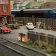 thumbnail image 2 of Mistaha Miniature Garbage Cans Painted Garbage Cans Model Garbage Truck Cans Sandtable Fairy House Street Scenery Decoration, 2 of 8