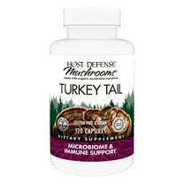 Host Defense Turkey Tail Capsules - 120 Capsules (60 Servings)