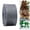Dark Gray, variant on ZLBDYG 2.5 Inch X 10 Yards Christmas Glitter Wired Ribbon, Shiny Gift Wrapping Ribbon with Iron Wire Edge for Christmas Tree Garland, Wreath DIY Crafts and Xmas Holiday Decorations