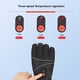thumbnail image 4 of 1 Par Guantes Térmicos A Prueba de Viento Guantes de Calefacción Eléctrica Hombres Mujeres para Esquí Ciclismo para Motocicleta Guantes Calefactables, 4 of 5