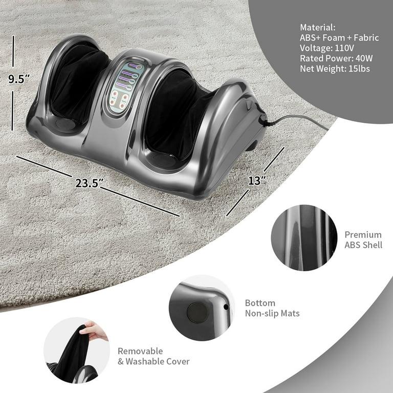 Costway Shiatsu Foot Massage Machine - Kneading and Rolling Costway Shiatsu Foot Massage Machine - Kneading and Rolling