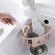 thumbnail image 3 of Organizador de ducha con ventosas para rincones, estante de baño para ducha, organizador de pared para champú y acondicionador, estante de plástico para ducha, para cocina y baño, 3 of 3