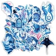 thumbnail image 3 of 35pcs-50pcs Aquatic Stickers Kids Stickers Nautical Stationery Stickers Ocean Animal Stickers for Laptops Suitcase Refrigerator, 3 of 9