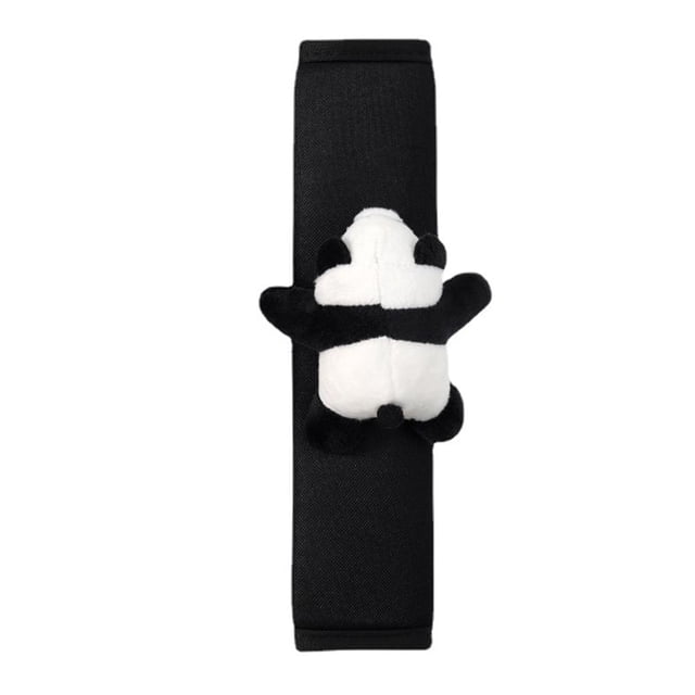 SGACAI Funda para cinturón de seguridad de coche con diseño de panda de verano, suave almohadilla para el hombro para el interior del coche