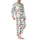 thumbnail image 2 of Balery Summer Pijama para Hombre de Dos Piezas con Manga Larga, Conjunto de Dormir y Descanso Suave con Bolsillos-Large, 2 of 7