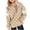Khaki, variant on DxhmoneyHX Girls Fleece Polka Dot Hoodie Size 4-14 Years Long Sleeve Sweatshirt Cute Fashion Pullover Tops with Bow Decor Kangaroo Pocket