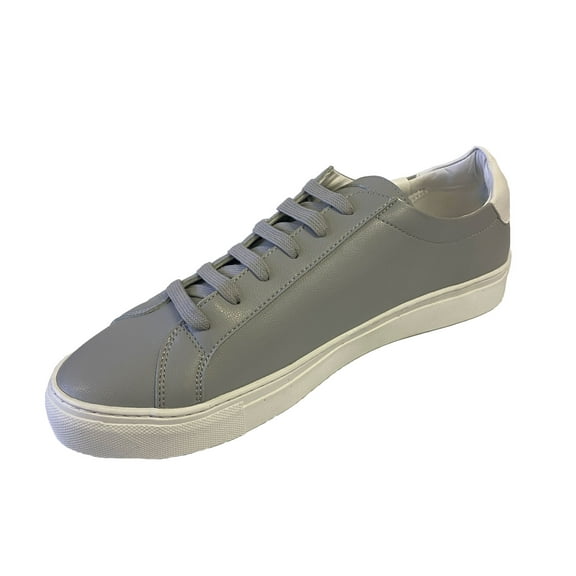 THE HOUSE OF FUTURE Men's Original Low Top Sneakers, Light Grey/White, 14