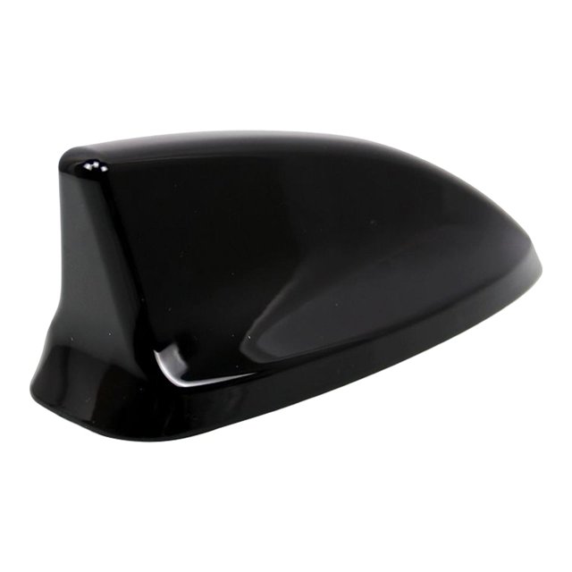 Cubierta de la de la del tiburón del coche Decoración Recortar cubierta de de de radio exterior Se la la adaptaciónción a Negro Soledad Cubierta de antena
