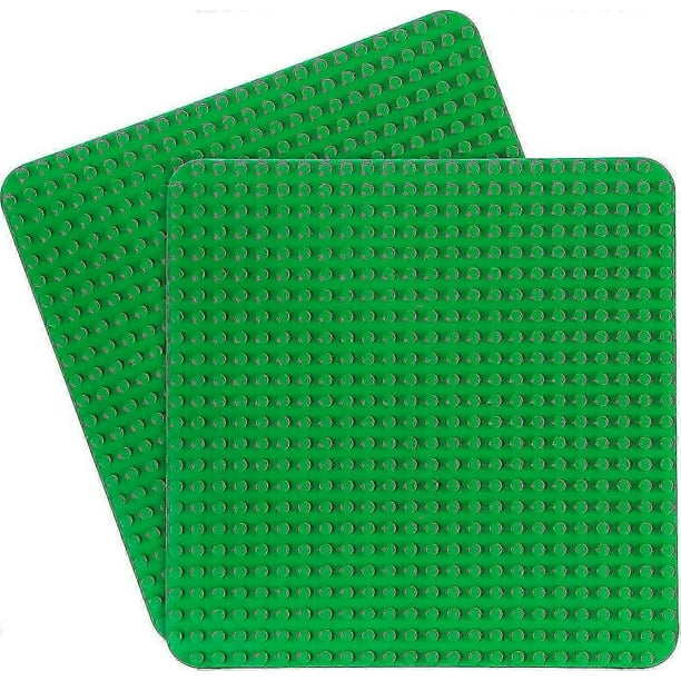 38x38 Base Plate - 2 Large Base Plates Duplo Base Plate Compatible With All Brands For The Assembly And Display Of Basic Plates