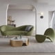 thumbnail image 4 of White Gold Legs Lazy Sofa Nordic Love Seat 3 Seater Fabric Foam Sponge Couch Gaming Chair Adults Cheap Sofa 2 Plazas Furniture My Lux Decor Round, 4 of 14