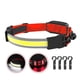 thumbnail image 1 of Linterna frontal recargable, 1 unidad, 350 lúmenes, 3 modos, linterna frontal Led, luz recargable por USB, para senderismo, correr, pescar, acampar., 1 of 4