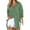 Green, variant on Admvng Long Sleeve Shirts for Women Fashion Casual Solid V-Neck Loose Shirt Pullover Tops M-5XL