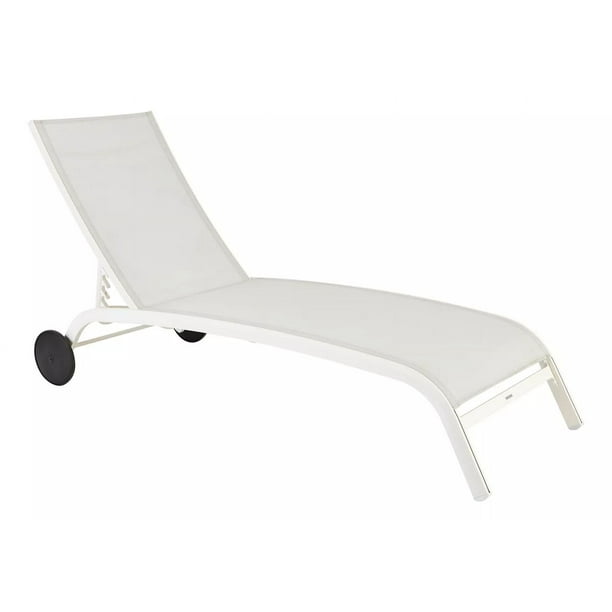 Camastro Ajustable de Aluminio Resistente para Playa y/o Alberca NATERIAL Lyra II