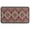 Red Boho Ethnic, variant on Red Floral Square Pattern Door Rugs,Washable Non Slip Door Mats Indoor,Decorative Door Mats,Entry Mat Indoor for Entrance,Bedroom,Kitchen,Bathroom,30"x17"