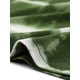 thumbnail image 5 of VESTIDO DE TALLA GRANDE GRACE & GRANDEUR Vestido de Mujer con Rayas Tie Dye Escote en V Manga Corta Casual de Verano Midi T-shirt 1X Verde, 5 of 6