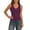 A-Purple2073, variant on Bibifish Womens Tank Tops V Neck Wide Strap Solid Ribbed Camisoles Long Length Daily Layering Summer Sleeveless Shirts