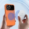 thumbnail image 4 of ELEHOLD for iPhone 16 Pro Max Case ,Compatible with Mag-Safe Accessory Military Protection Heavy-Duty Rugged Shockproof Case with Lens Protector  for iPhone 16 Pro Max,Orange, 4 of 4