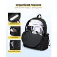 thumbnail image 3 of Mochila Vorspack Basic Bookbag casual, 17.5 L, negra, 3 of 6