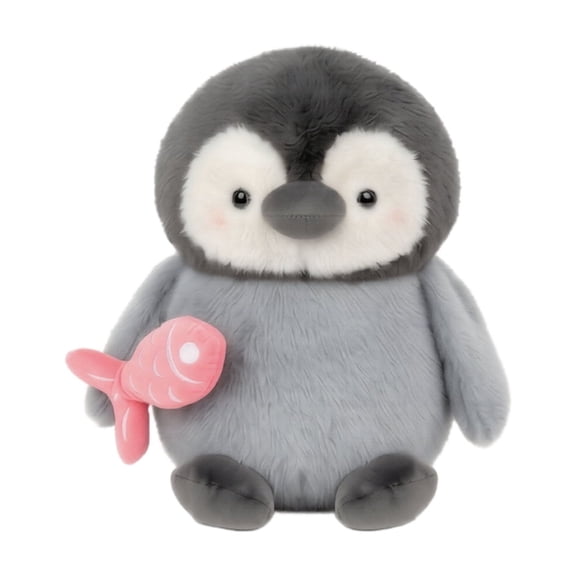 Plush Penguin Stuffed Animal, Soft Soothing Calming, 1 Piece Cuddly Plush Toy for Kids Toddlers, Sleep Soothing Companion Ideal Birthday Gift for Baby Shower and Holiday