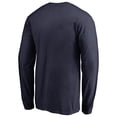 thumbnail image 3 of Men's Navy Navy Midshipmen Primary Team Logo Long Sleeve T-Shirt, 3 of 3