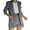 Gray, variant on Women Suit Sets for Women Zpanxa 2 Piece Outfits for Women, Long Sleeve Solid Color Blazer with Pockets Shorts Suit Sets, Open Front Blazer and Short Pants Suit Sets Gray XXL