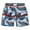 Dark Blue, variant on Hiijoy Toddler Boys Lightweight Beach Shorts Tropical Print Board Shorts, Sizes 1-2T
