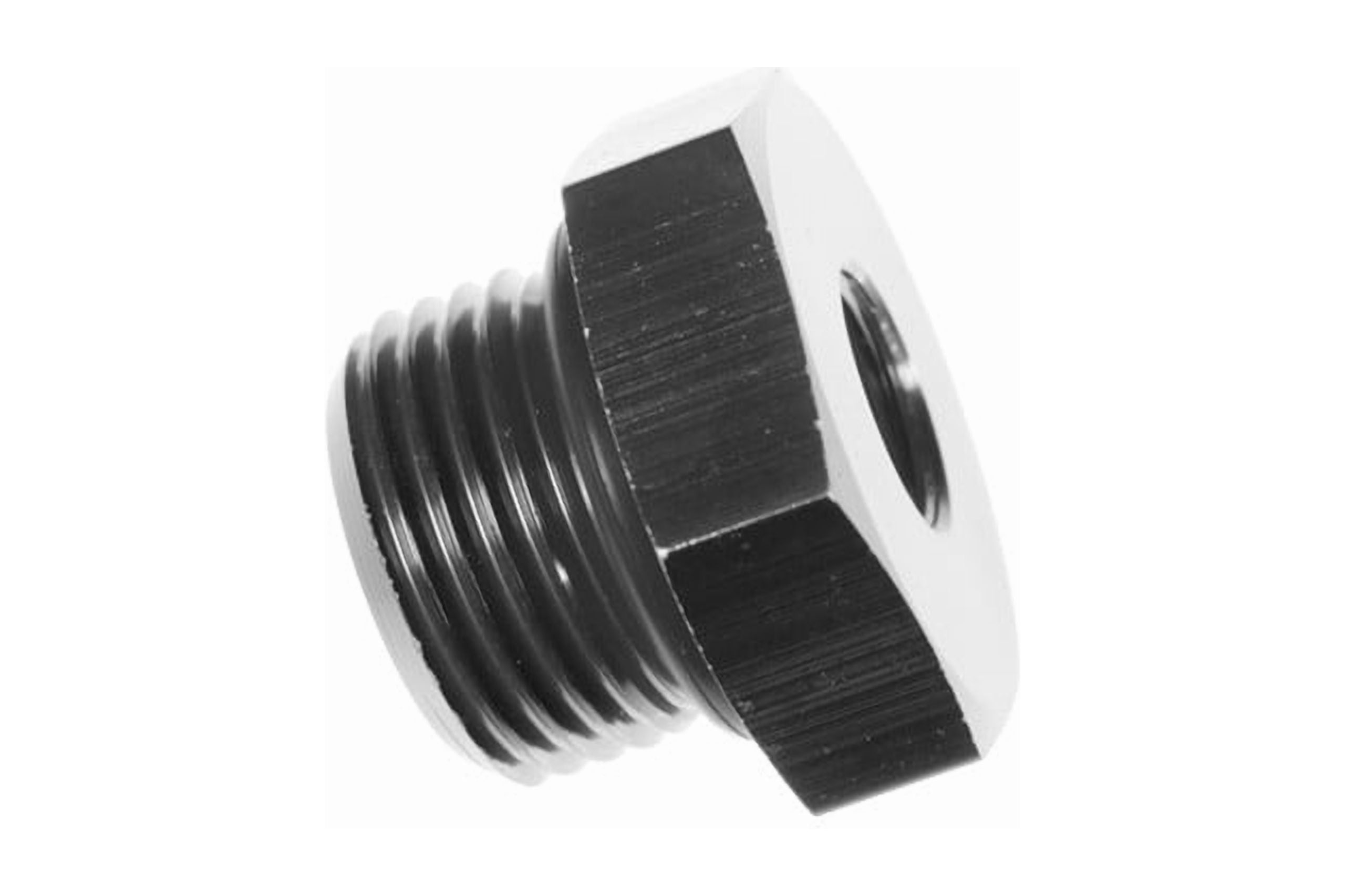 REDHORSE PERFORMANCE 8an ORB Port Plug w/1/8 NPT Female Port Black