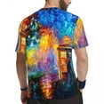 thumbnail image 4 of Splash T Shirt Men Abstract Art Print Funny Sports T Shirts Quick Dry Summer Novelty Tee, 4 of 5