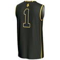 thumbnail image 3 of Male GameDay Greats #1  Black North Carolina A&T Aggies  Lightweight Basketball Jersey, 3 of 4