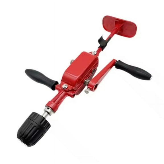 Hand Crank Drill DIY Adjustable Speed Comfortable Hand Tool for Professional