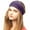 Purple, variant on Purple Headband for Women Solid Color Headband Elastic Head Wrap Headband Bandana