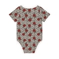 thumbnail image 2 of Rocae Leopard Print Rose for Baby Climbing Clothes Soft Baby Romper for Active Infants Comfortable and Breathable Crawling Jumpsuit Unisex Baby Outfit 3 Months, 2 of 8