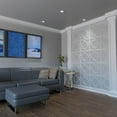 thumbnail image 3 of Ekena Millwork 15 3/8"W x 15 3/8"H x 3/8"T Medium Lakewood Decorative Fretwork Wall Panels in Architectural Grade PVC, 3 of 9