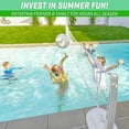 thumbnail image 3 of GoSports Splash Net PRO Pool Volleyball Net - Includes 2 Water Volleyballs and Pump - White, 3 of 6