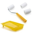 Small Foam Paint Roller Set with Tray for Touch-Ups and Edges - Walmart.com