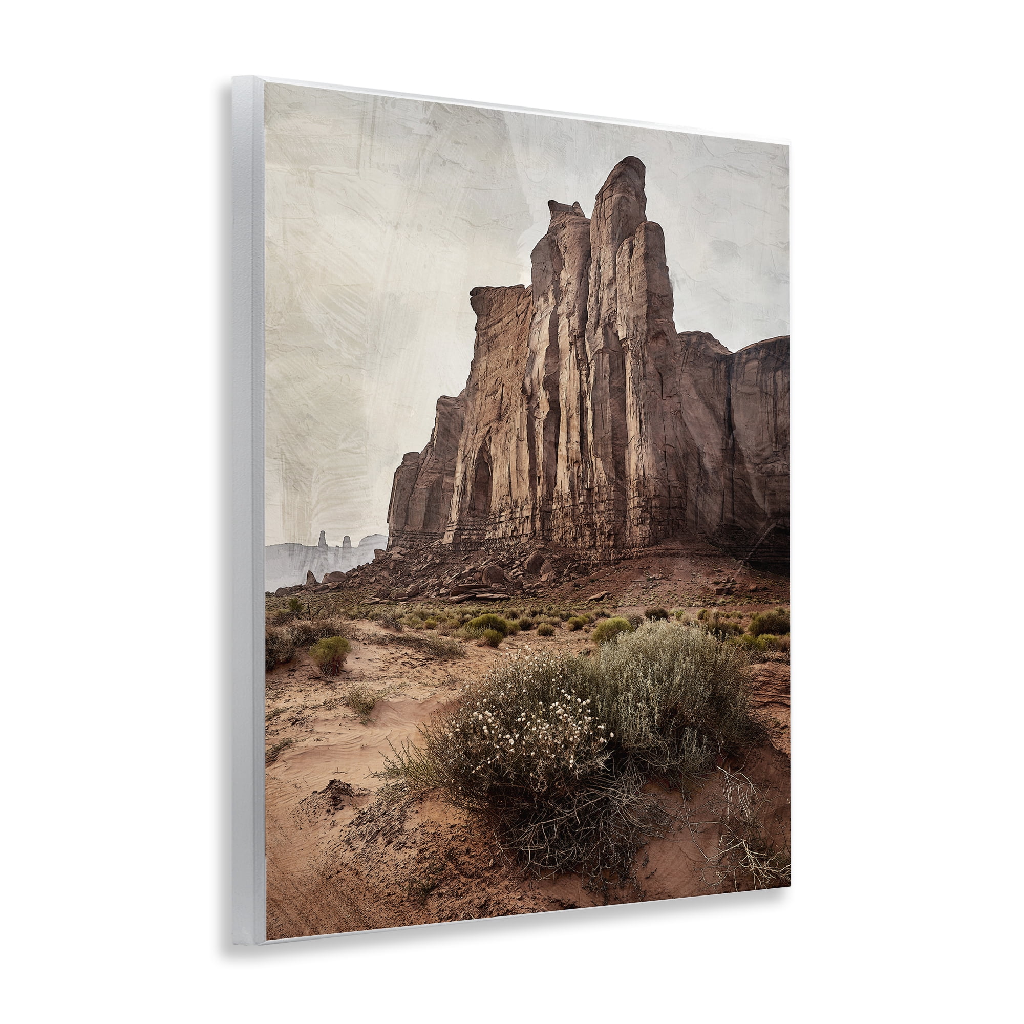 Stupell Industries Desolate Rock View Wall Plaque Art, design by Kim Allen