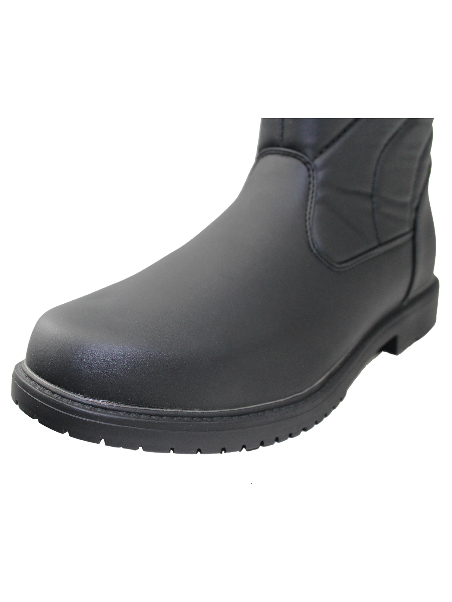 Tanleewa Men's Winter Boots Fur Lining Waterproof Non Slip Snow Boots Side Zipper Shoe Size 7 - image 4 of 6